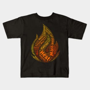 Heat in  Fire Kids T-Shirt